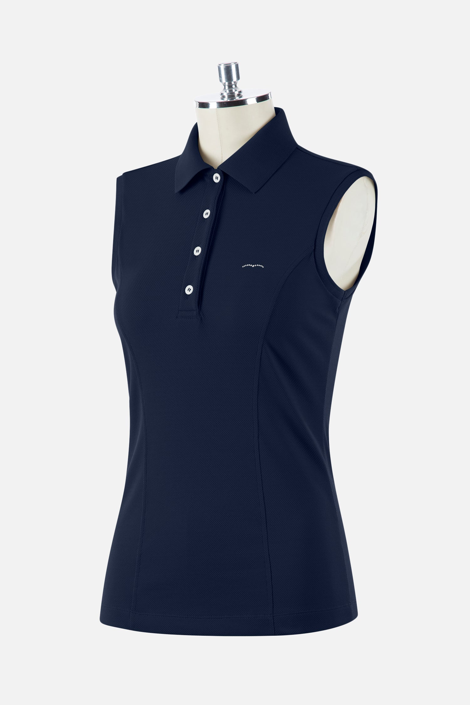 Poloshirt Damen Brändy ärmellos