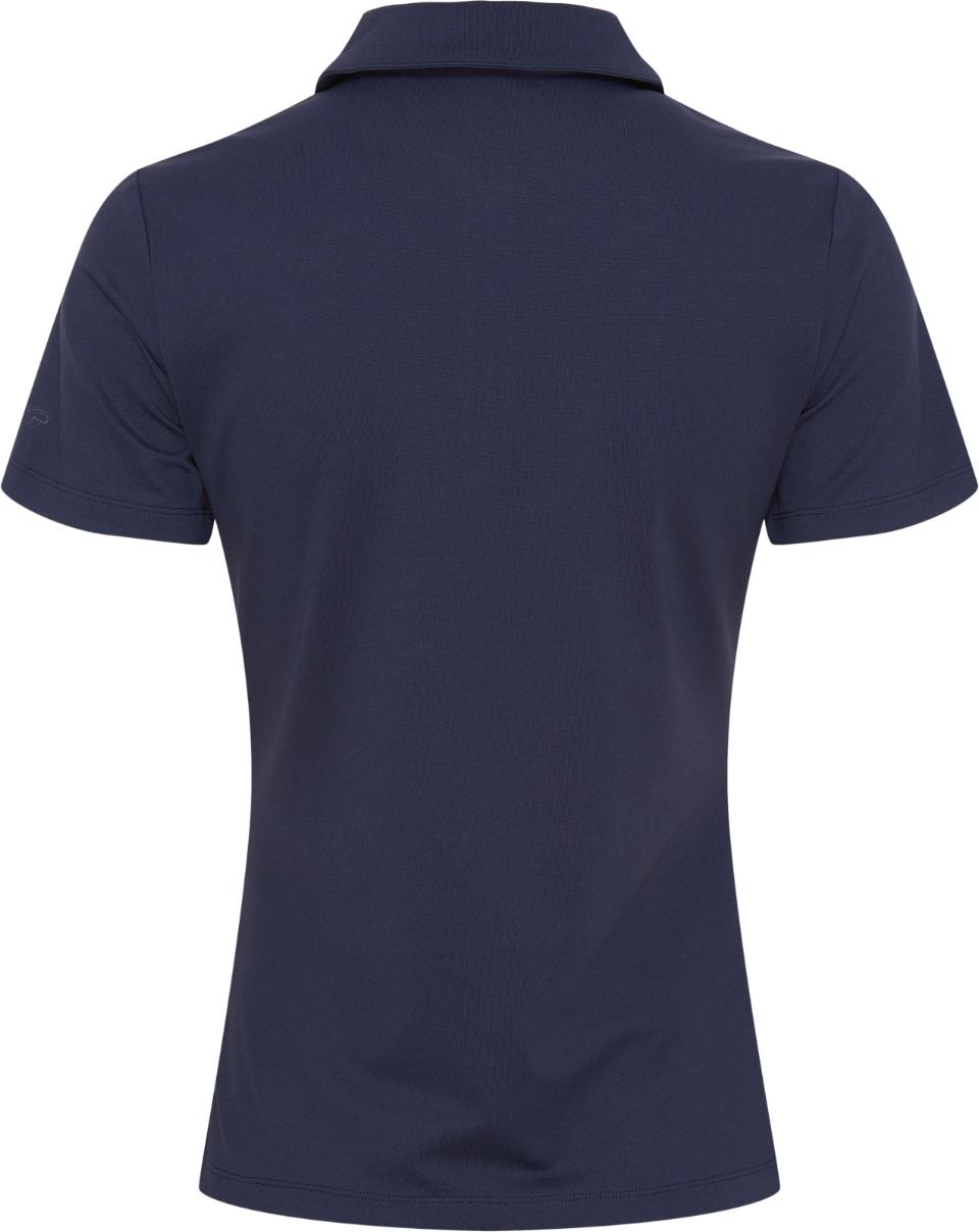 Polo-Shirt Damen Nash mit Reißverschluss F/S 24 dunkelblau